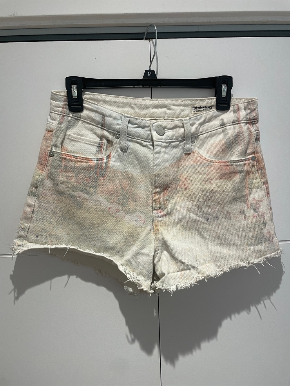 ✨ BLANKNYC The Barrow Tie Dye Denim Shorts Size 28 🌸